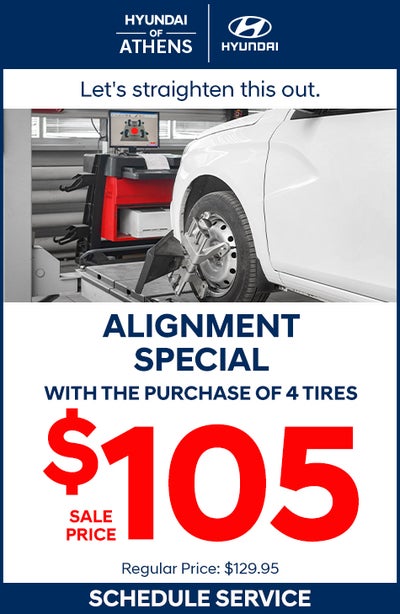 Alignment Special with the Purchase of 4 Tires